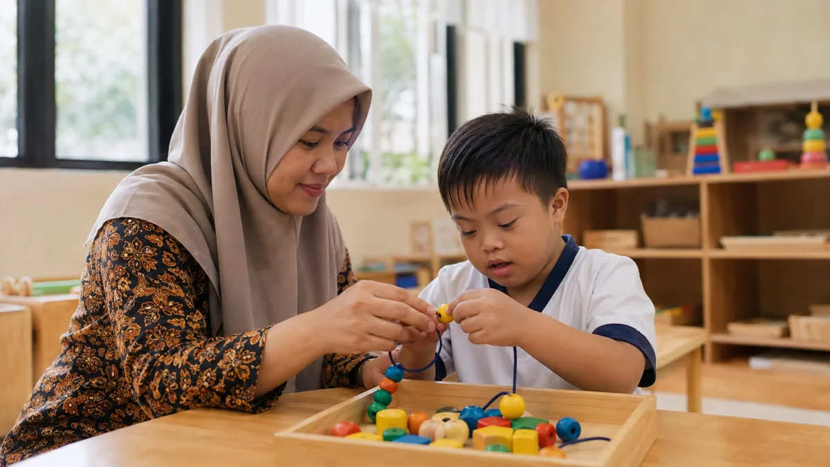 Kegiatan motorik halus sebagai contoh aktivitas terstruktur untuk anak